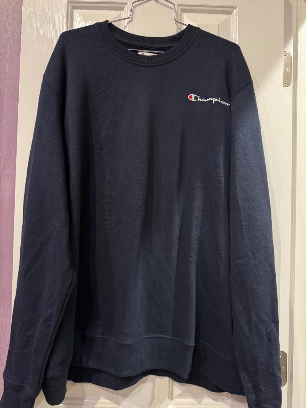 Champion sweatshirt, XXL, black, excellent condition